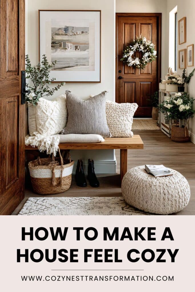 how to make a house feel cozy