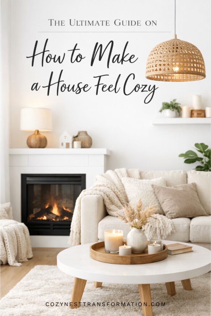 how to make a house feel cozy