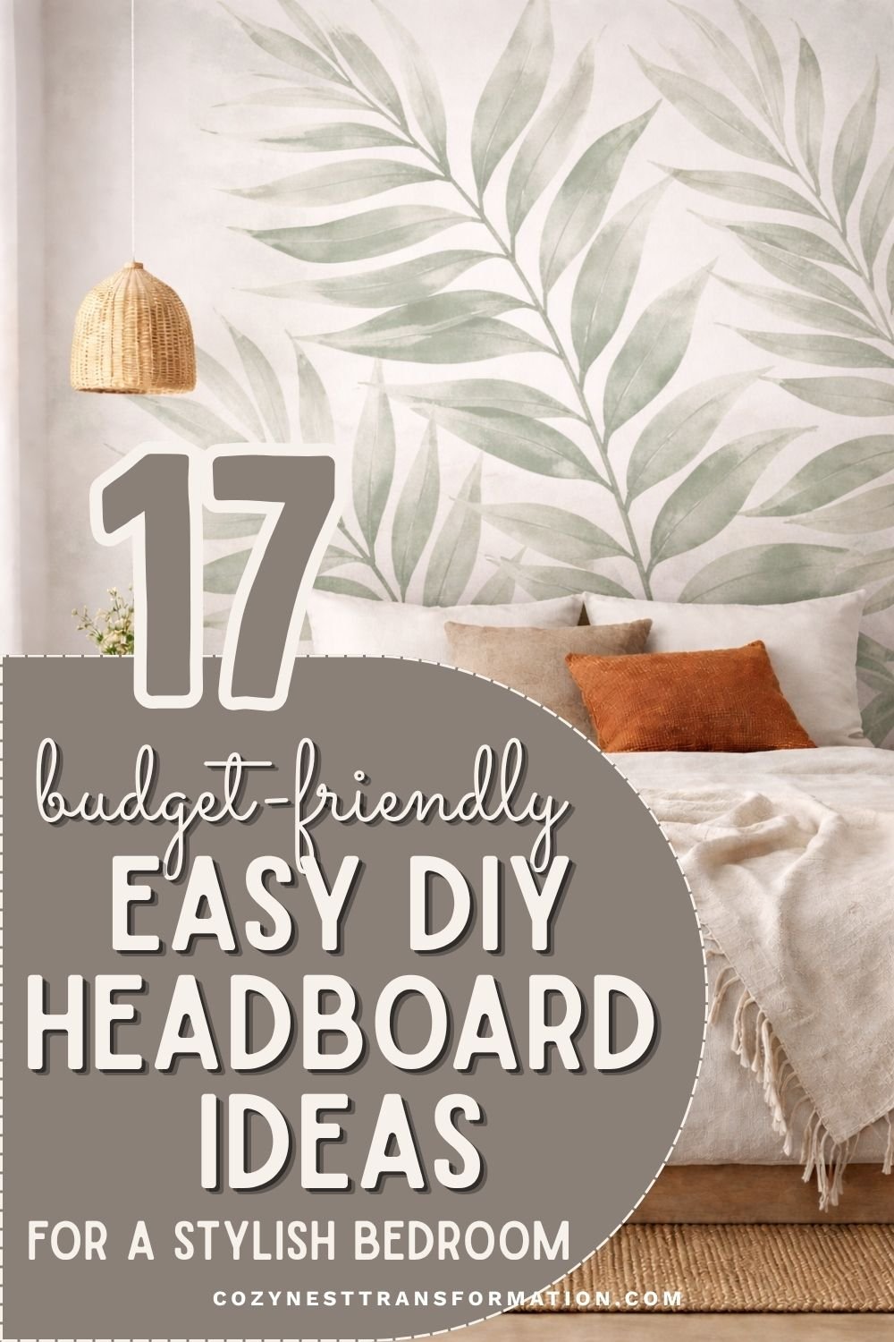 17 Easy DIY Headboard Ideas You Can Actually Make at Home