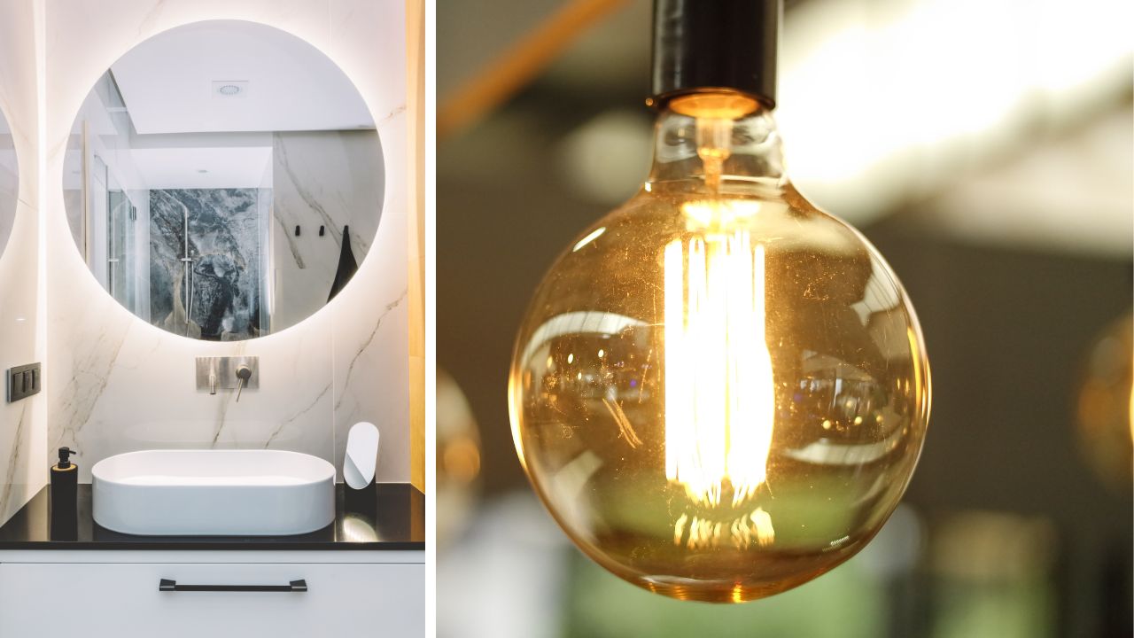 Eco-Friendly Bathroom Makeover 7 Install Energy-Efficient Lighting