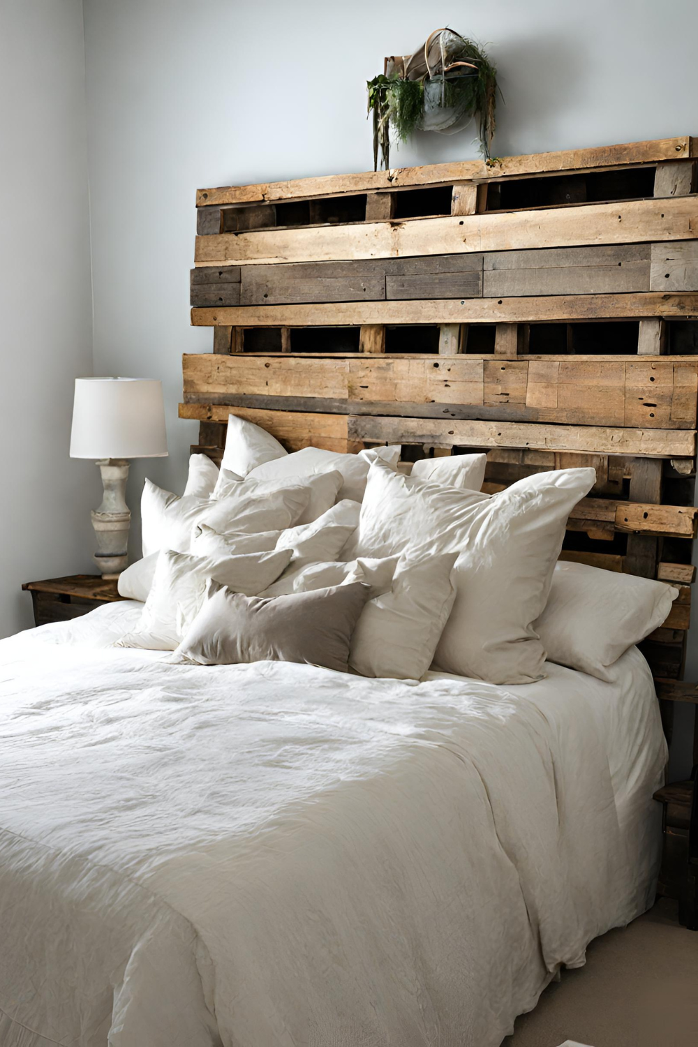 headboard 2 Wood Pallet Headboard