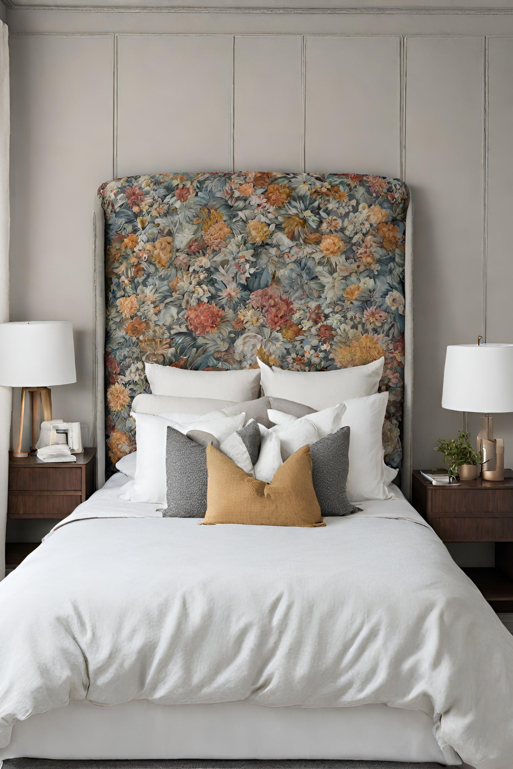 headboard 3 Fabric Accent DIY Headboard