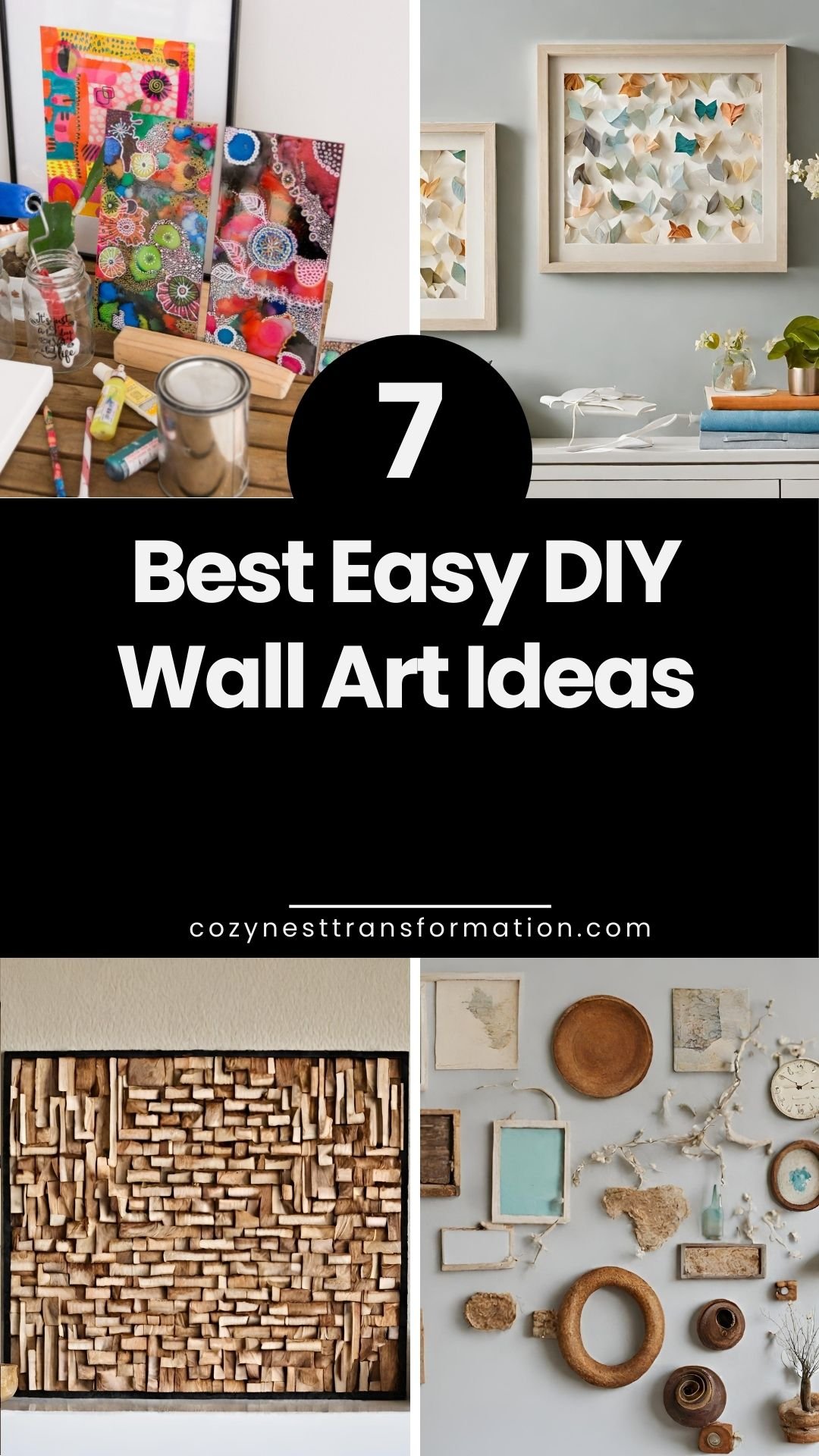 7 Easy DIY Wall Art Ideas to Make Your Small Apartment Look Stylish