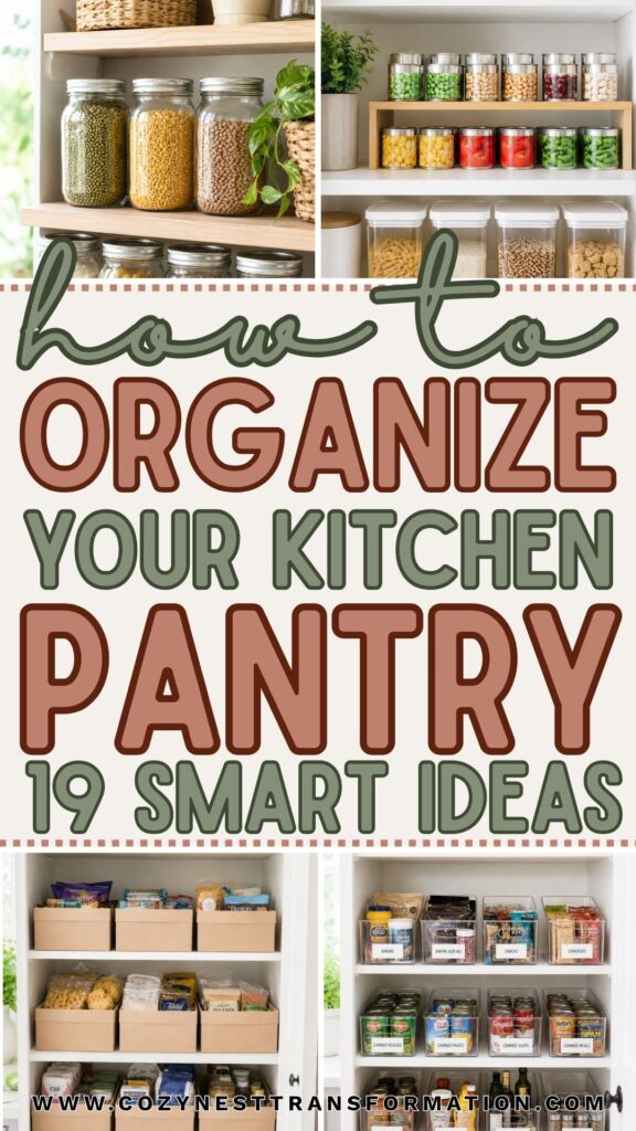 Organising Your Kitchen Pantry Organize kitchen pantry