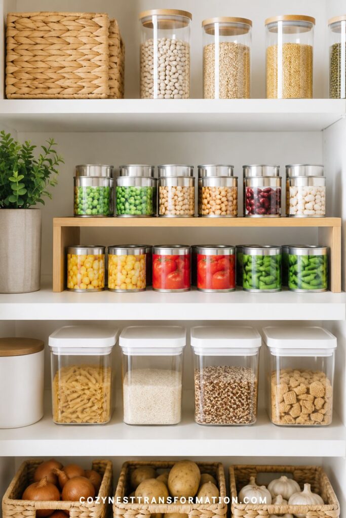 Small kitchen pantry organisation ideas