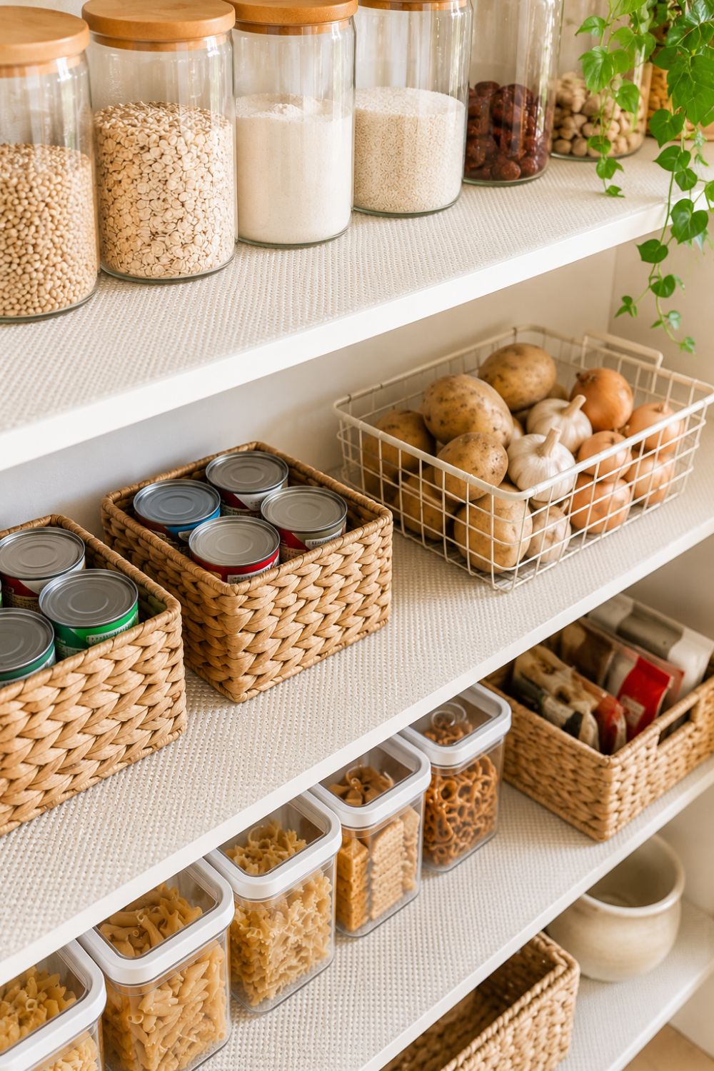 kitchen pantry organisation