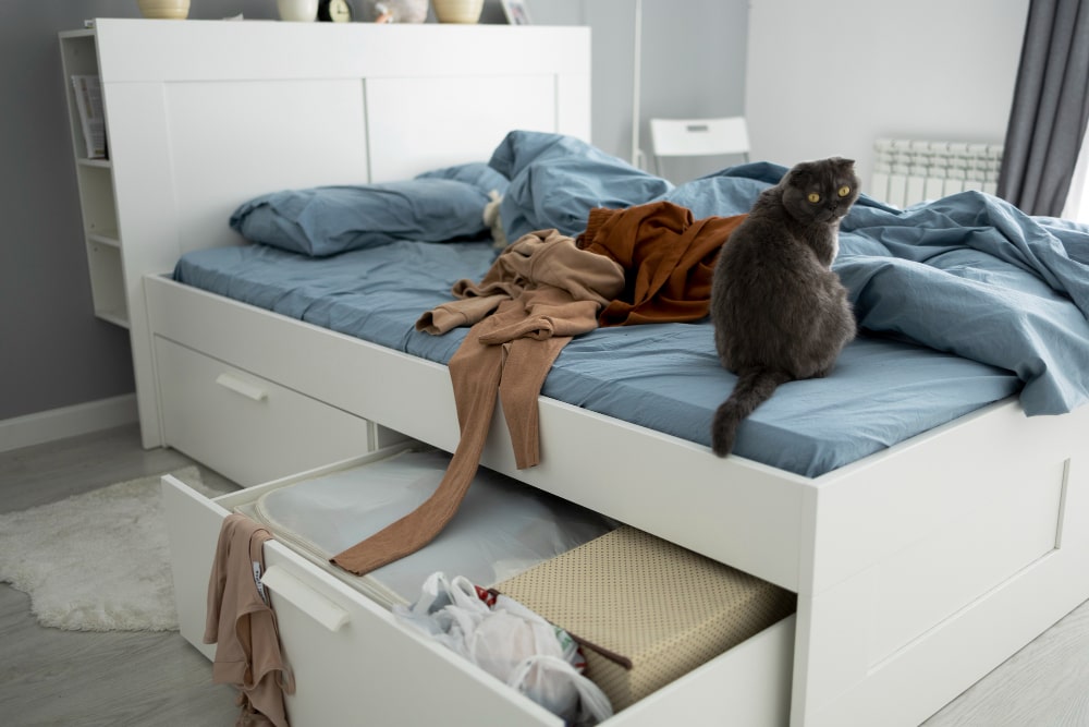 Space-Saving Decor Hacks for small apartments 3 Hidden Storage Hacks for small apartments