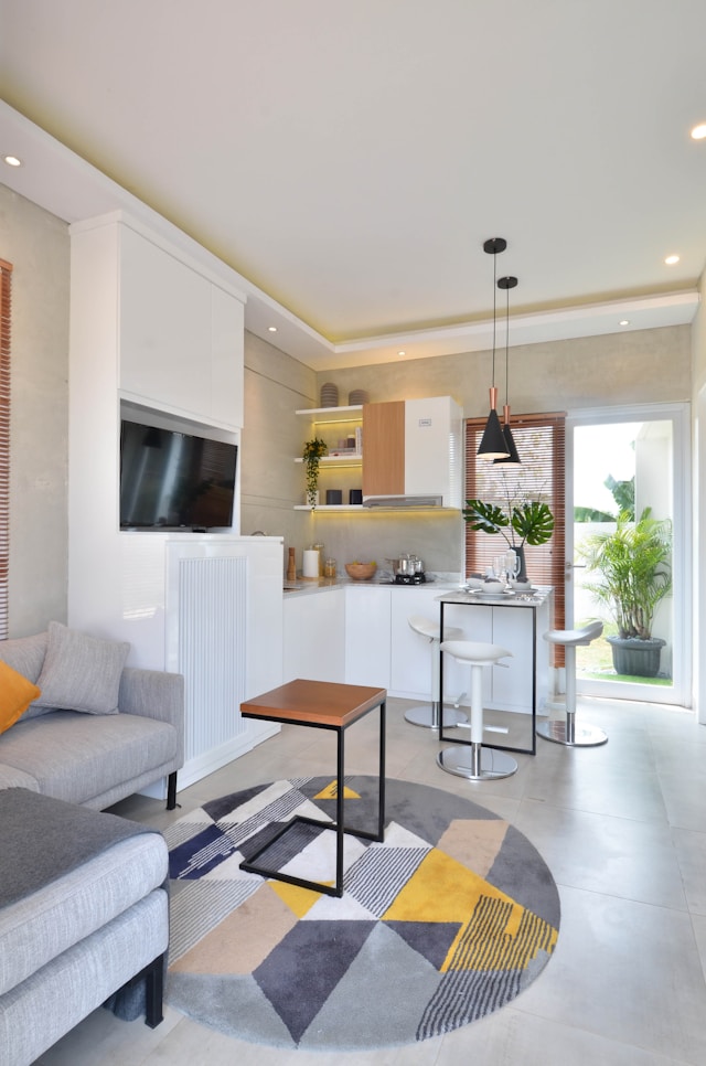 small living room layout ideas Split-Zone Layout for Narrow Rooms