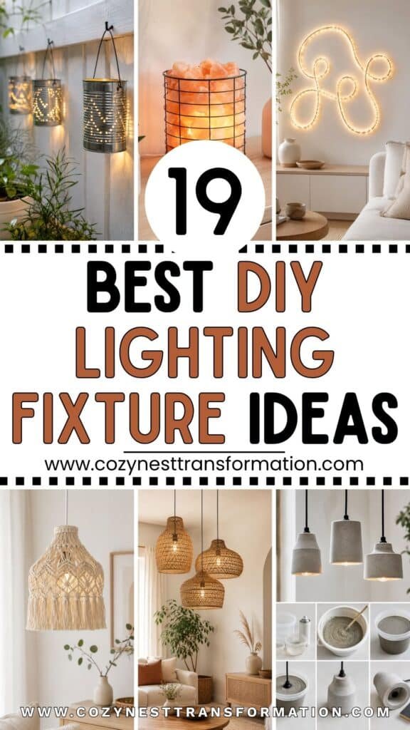 Best DIY Lighting Fixture Ideas