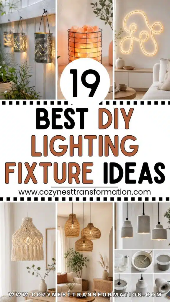 Best DIY Lighting Fixture Ideas