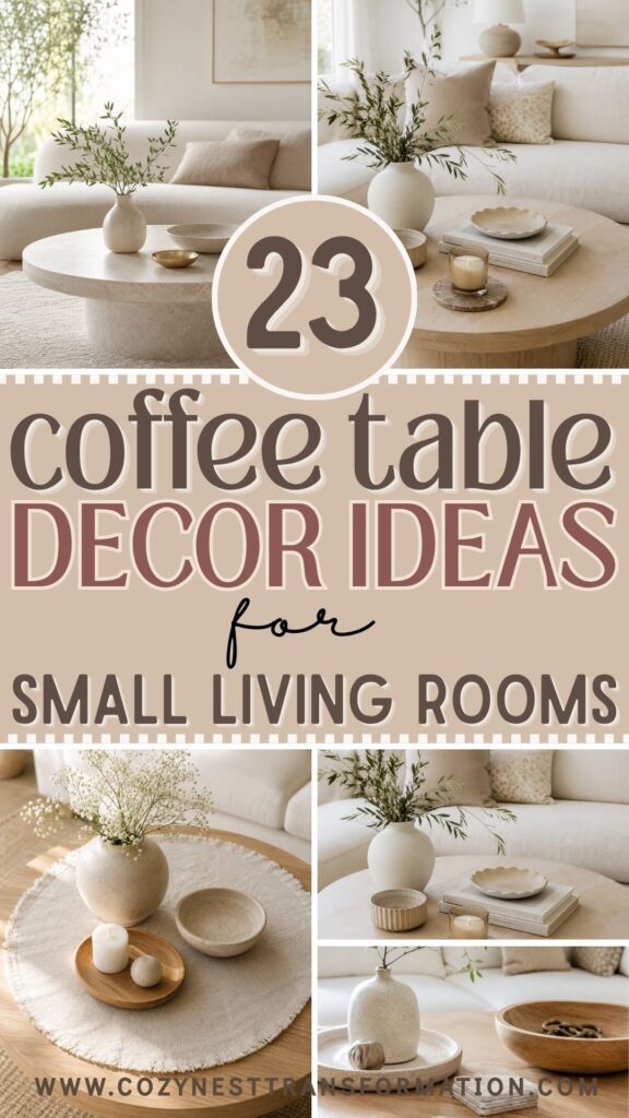 coffee table decor ideas