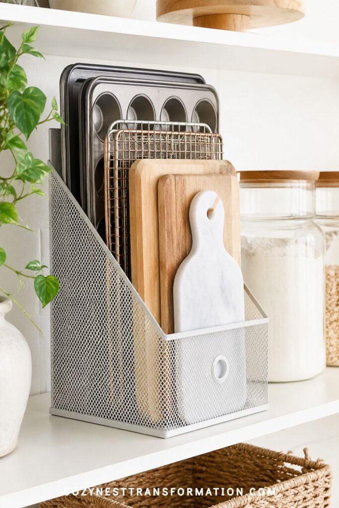 kitchen shelf decor