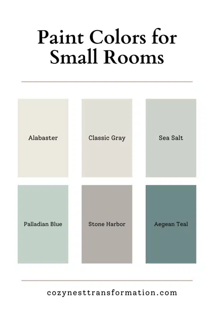 Paint Colours for Small Rooms