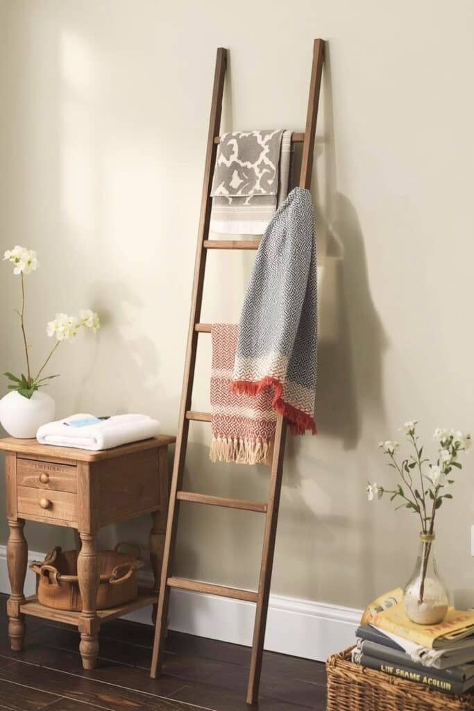 Space saving decor wall