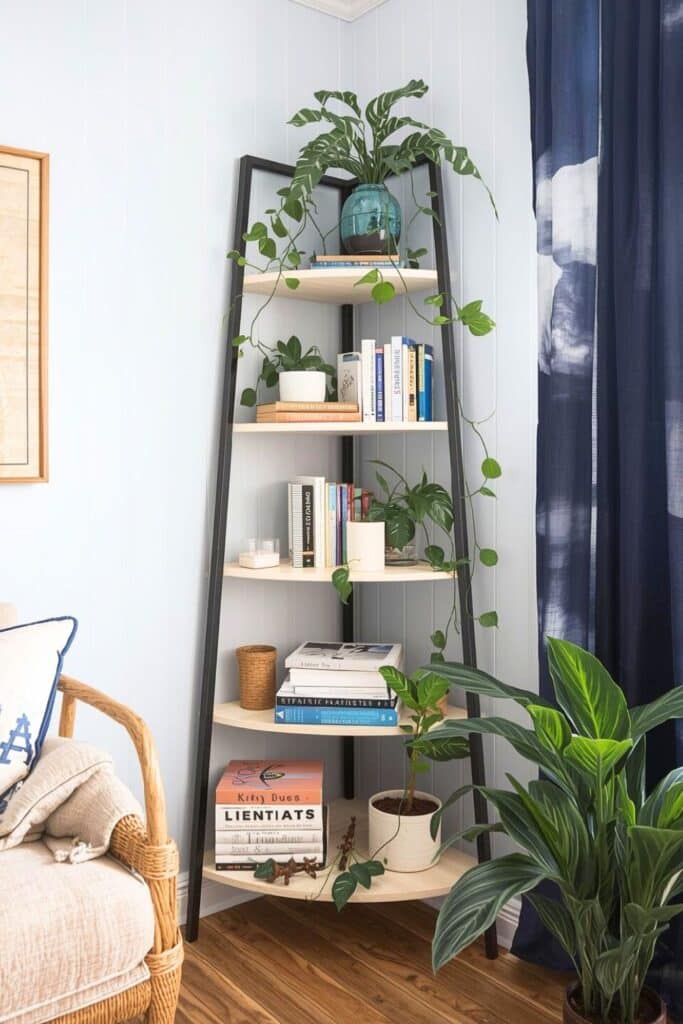 bookshelves space saving decor hacks