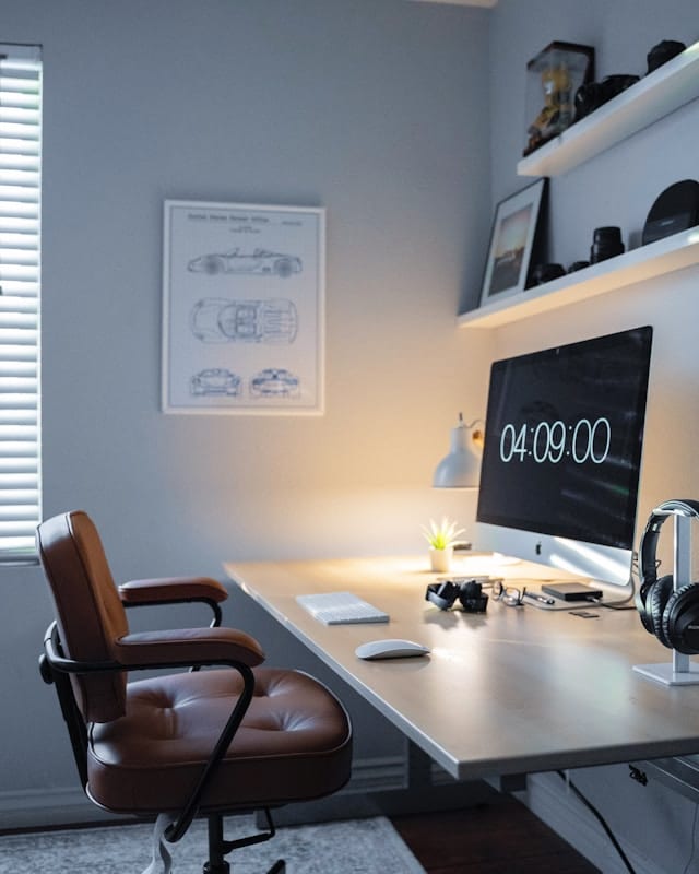 Small home office decor ideas for him