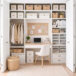17 Best Office Closet Storage Ideas to Maximize Small workspace