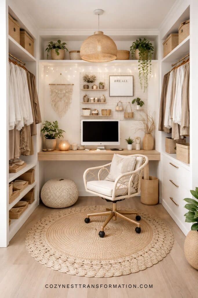 Walk in closet office Ideas