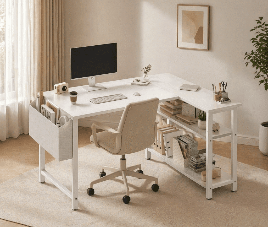 clean desk setup inspiration