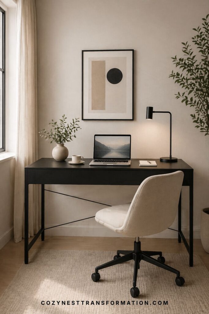 clean desk setup inspiration