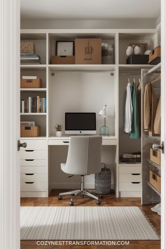 office in closet