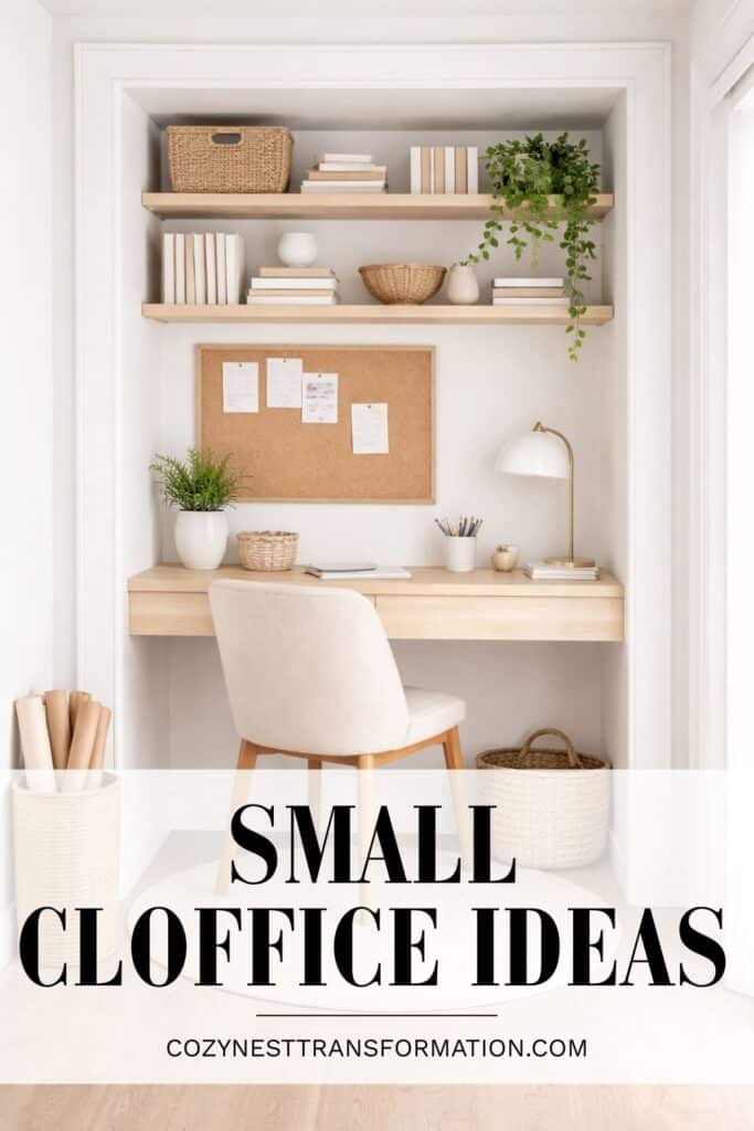 small cloffice ideas