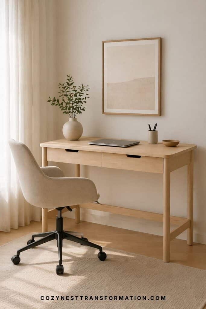 small space desk setup ideas