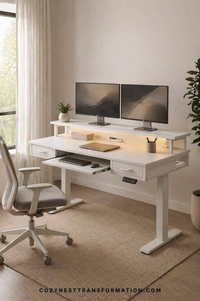 stylish home office desk setup ideas