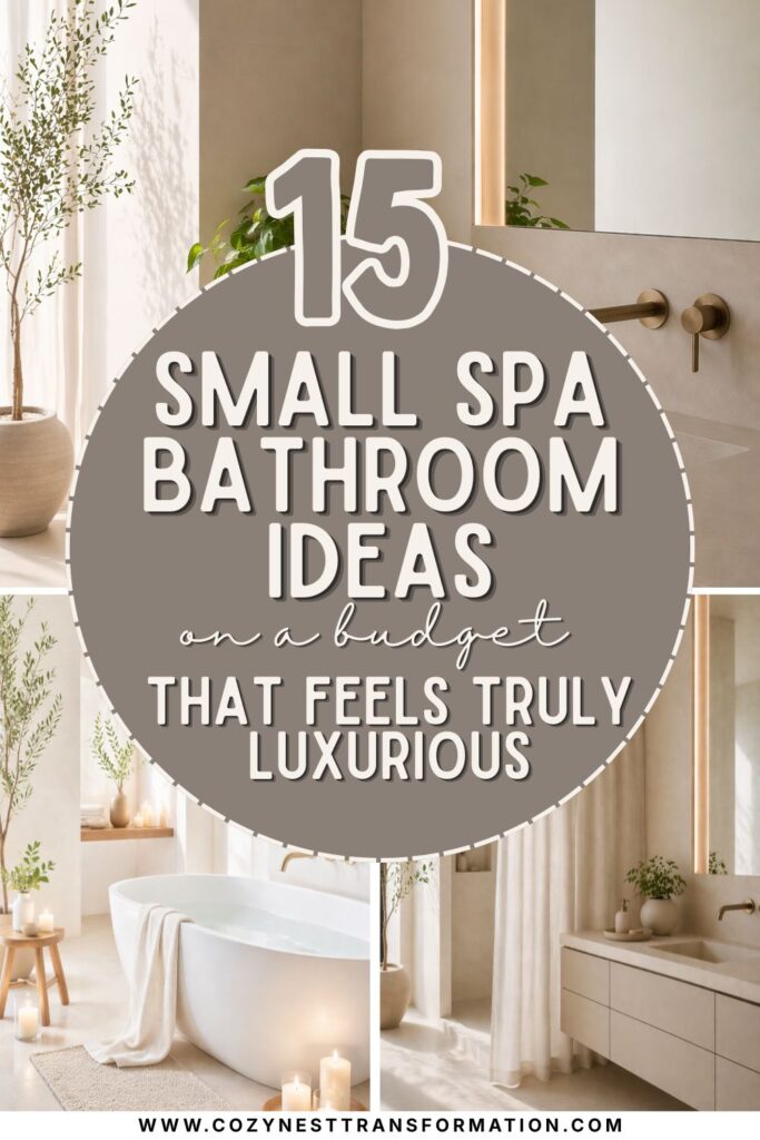 Budget-Friendly Luxurious Spa Bathroom Ideas