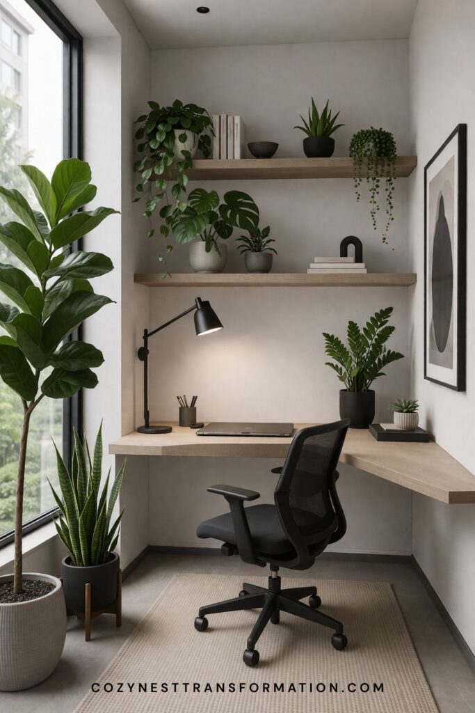 Modern home office decor ideas Modern home office ideas for small spaces