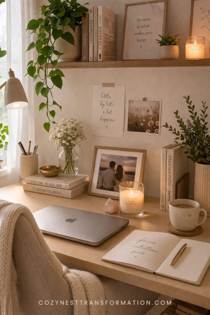 Simple home office decor ideas for her
