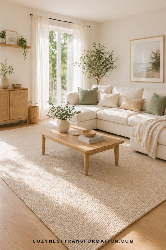 Simple summer living room decor ideas