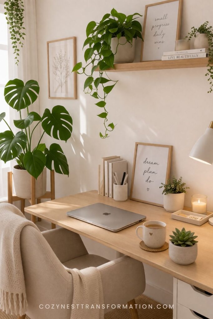 Small home office decor ideas for her
