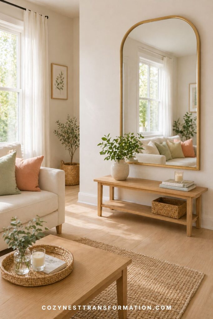 Summer living room decor ideas on a budget