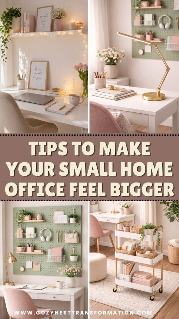 Tips to Make Your Small Home Office Feel Bigger