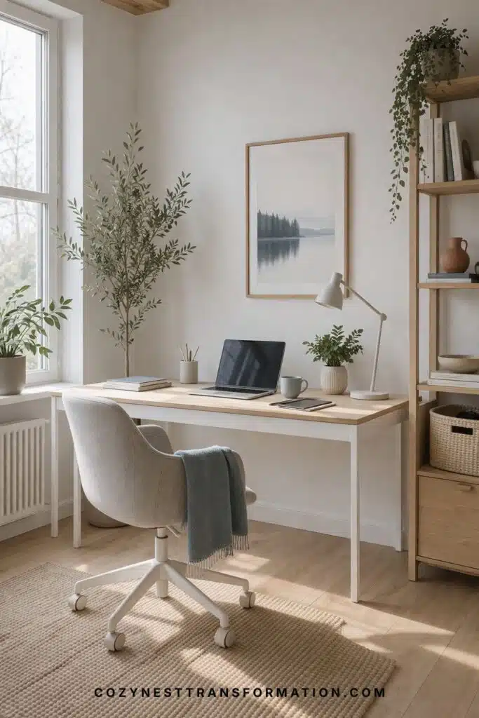 bedroom office ideas for renters