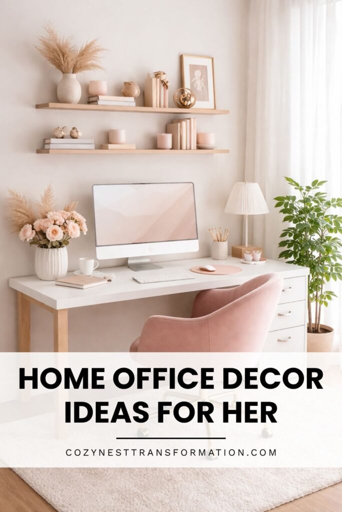home office decor ideas for her