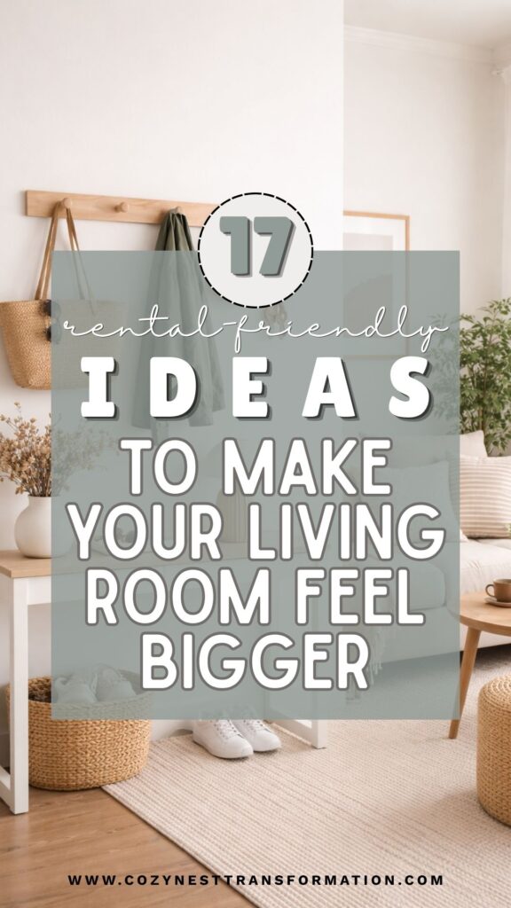 How to make a small living room feel bigger make your living room feel bigger
