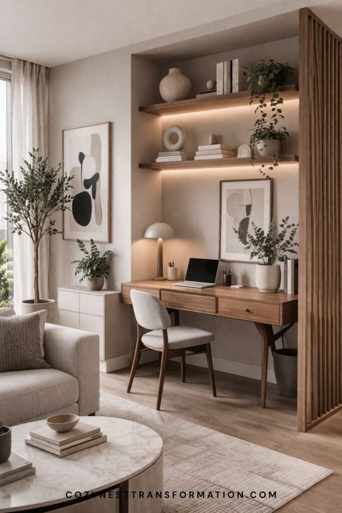 Modern home office decor ideas minimalist Modern home office decor