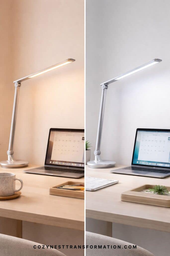 modern bedroom office combo layout