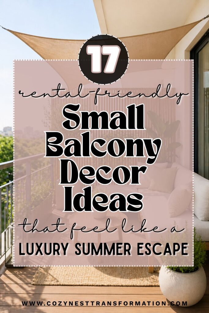 small Balcony decor ideas