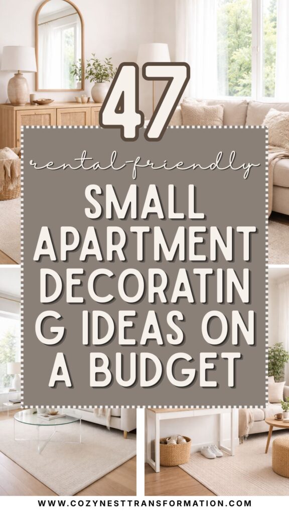 small apartment decorating ideas