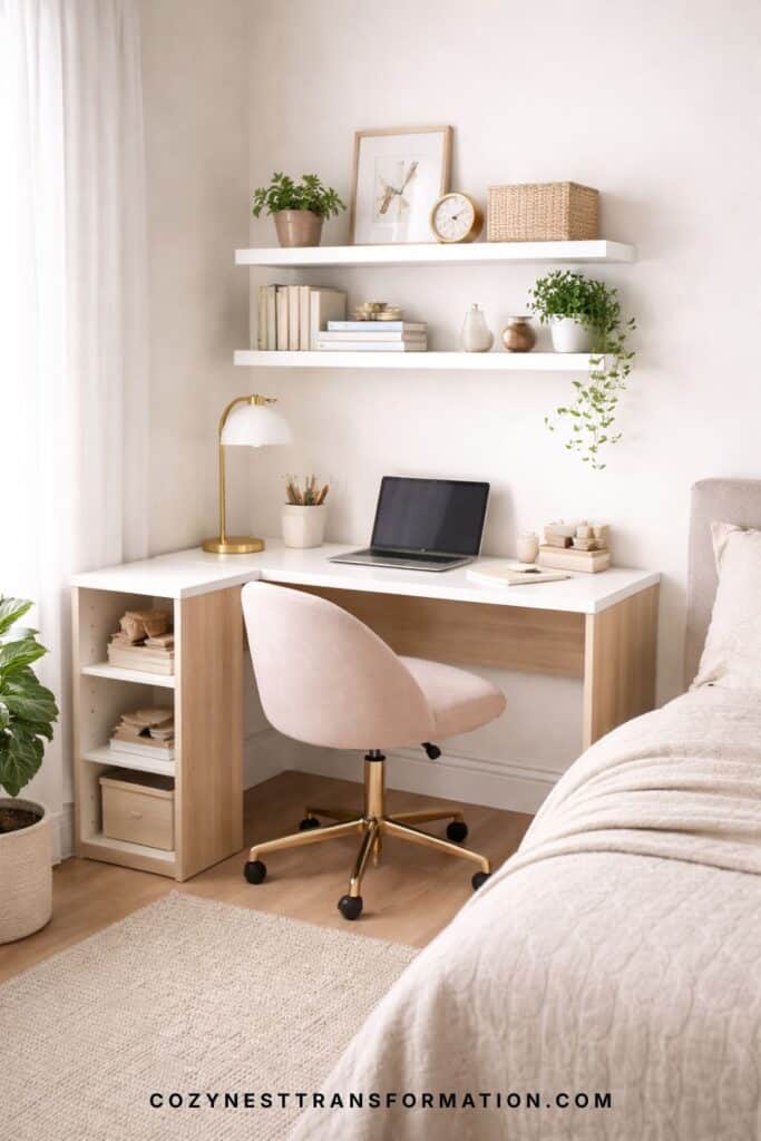 small bedroom office layout
