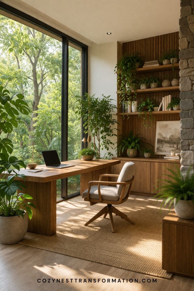 Modern home office decor ideas small modern home office