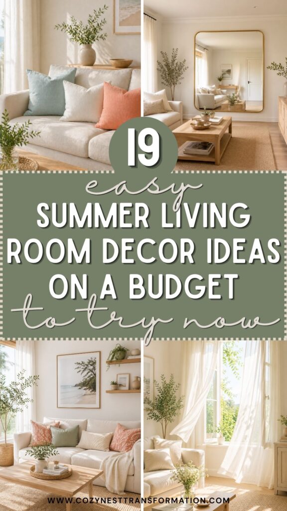 summer living room ideas