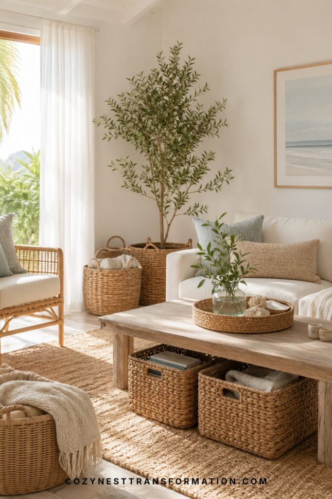 summer living room inspo