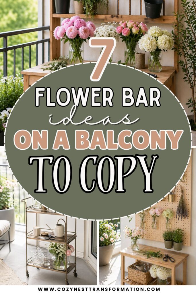Flower Bar Flower Bar Set up