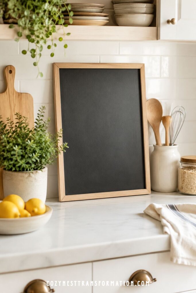 Kitchen counter styling ideas pinterest
