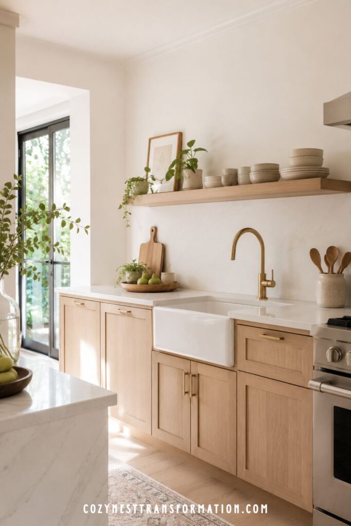 Modern kitchen counter decor ideas
