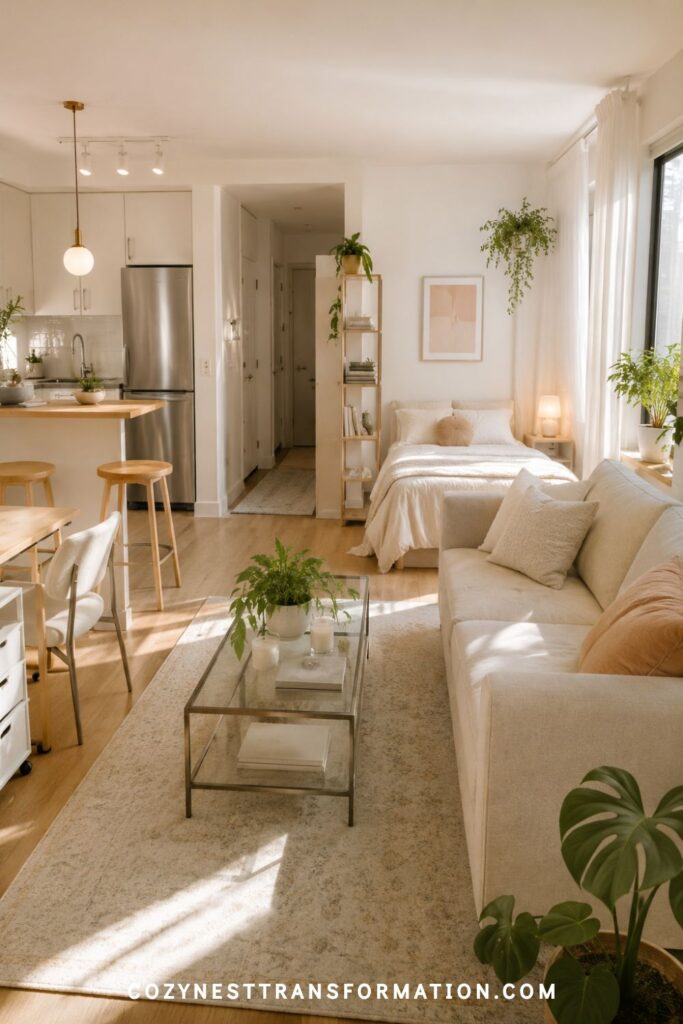 Modern studio apartment ideas